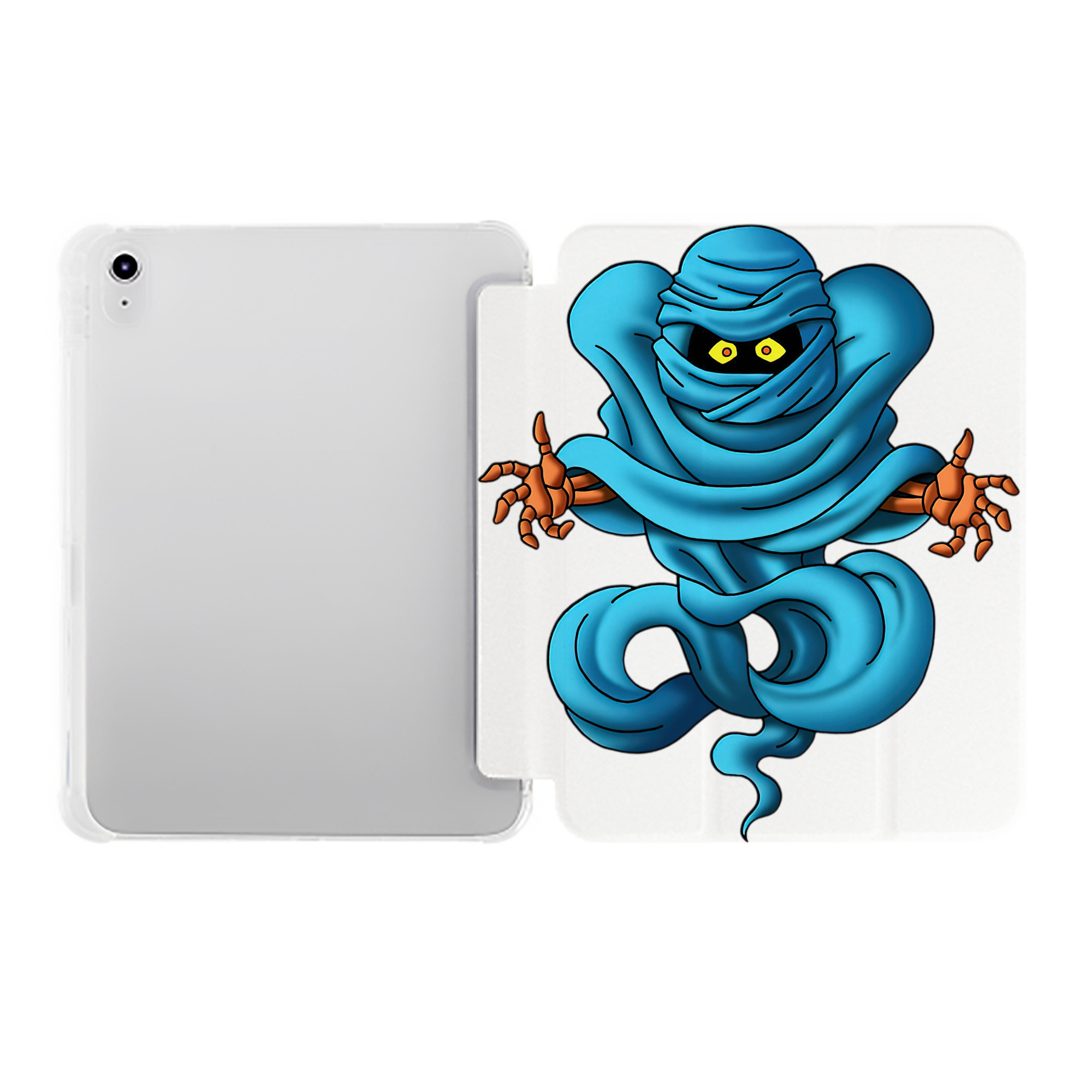 （画像用） ドラゴンクエスト Doragon Kuesuto Dragon Quest IPad ケース ペン収納付き 三つ折りスタンド PUレザー×シリコン 対応機種9.5/10.5/10.9インチ